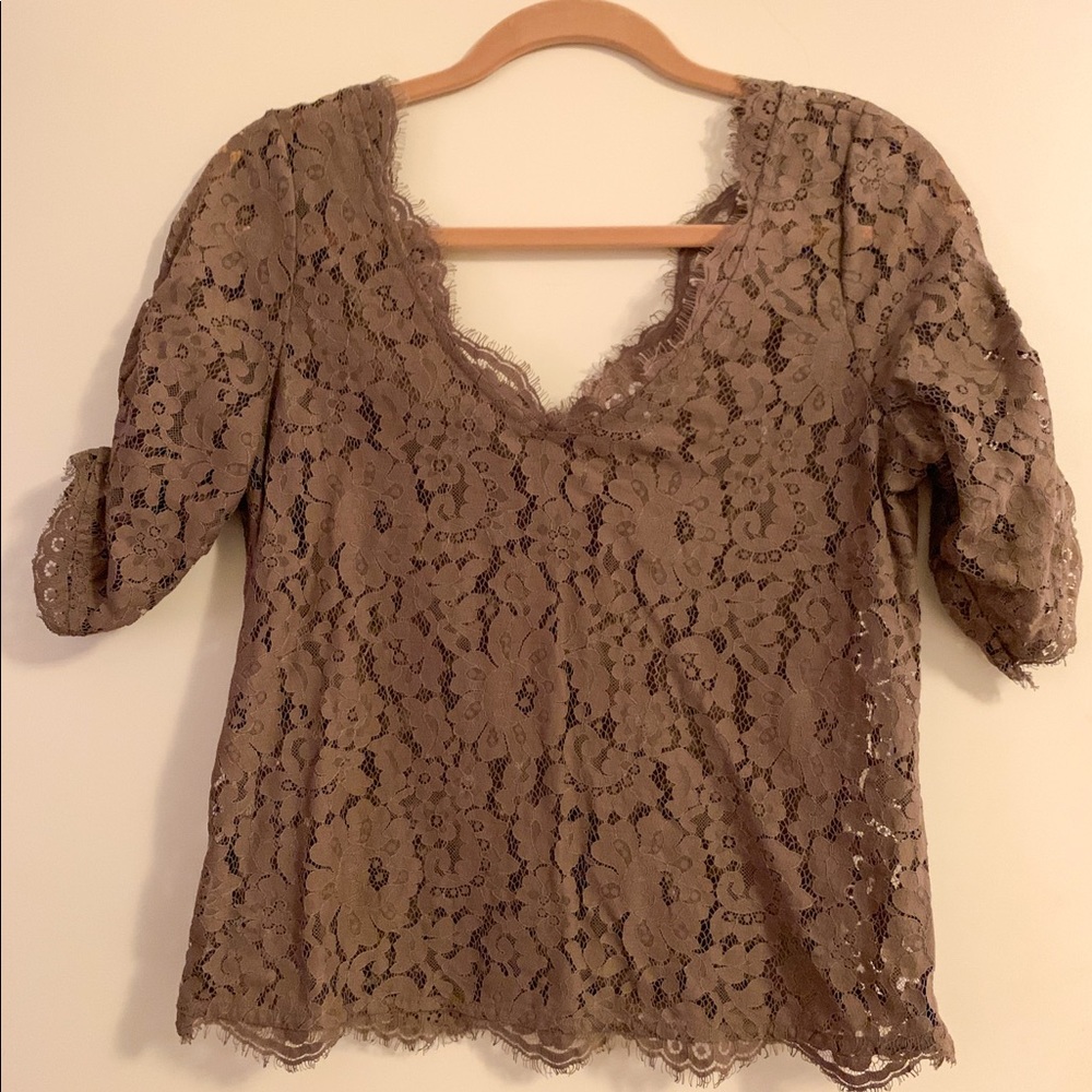 Joie Nevina Lace Top
